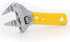 Extra Slim Jaw 4-Inch Adjustable Wrench, Silver, High Carbon Steel...