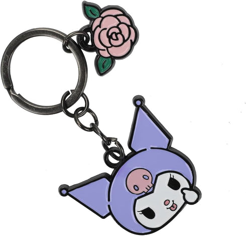 My Melody & Kuromi Galentines Enamel Filled Keychains (Set of Two)...