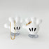 2PCS Cute Hanging Toothbrush Holder, Hand Wall Hanging Utility Suction Hooks with StickyPads, Multi-Function Mouse Bathroom Decor, Key Holder Show...