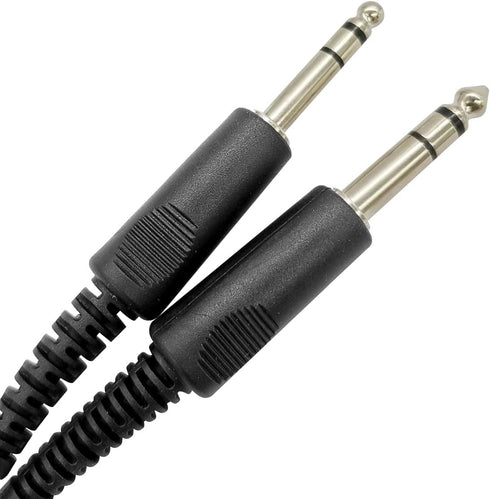 U174/U Plug Helicopter Headset to General Aviation GA Dual Plugs Headphones (3/16" Mic Plug,1/4" Speaker Plug) Fits for Low Impedance Military Hea...