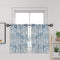 Kitchen Curtains 24 Inch Floral Tier Curtains Farmhouse Cafe Curtains Multicolor Floral Printed Small Window Curtains for Laundry Room Bathroom, R...
