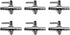 AQUANEAT Aquarium Control Valve, Fish Tank Air Valve, Metal Stainless Steel Gang Valve, Air Flow Distributor Splitter for Air Pump...