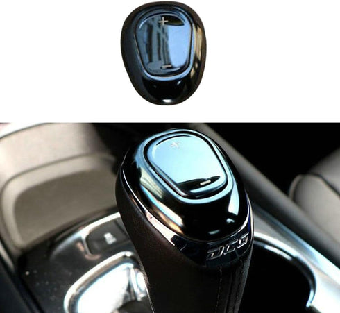 for Chevrolet Cruze 2016 2017 2018 2019 Black Titanium Gear Shift Knob Shifter Lever Trim...