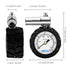 GODESON Presta Valve Gauge,Presta Valve Tire Pressure Gauge with Bicycle Air Pressure Relief Range to 0-30PSI /0-2BAR, Perfect for Mountain Bicycl...