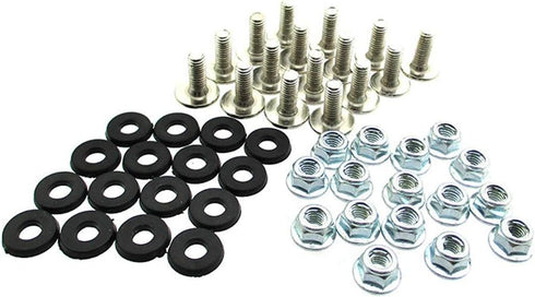 TC-Motor M6 x 16 Plastic Fender Bolt Washer Nut Screw Kit For 50cc 70cc 90cc 110cc 125cc ATV Quad 4 Wheeler...