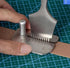 Leather Sewing Aid Tool, Constructed from Durable Stainless Steel, Serves as a Guide for Precise Punching, Equivalent to a Diamond Lace Chisel or ...