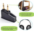 Saipomor QC45 Adapter Airplane Audio Stereo Jack Plugs for QuietComfort 2 QC3 QC15 QC25 QC35II QC35 SoundLink SoundLinkII AE2 AE2i AE2W and More H...