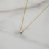 Tewiky Diamond Necklaces for Women, Dainty Gold Necklace 14k Gold Plated Long Lariat Necklace Simple Gold CZ Diamond Choker Necklaces for Women Tr...