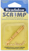 Artistic Wire Beadalon Scrimp Findings Kit Gold Plated, 10-Piece, 6 E by tra Screws...