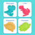 Dinosaur Beach Toys and Sand Tools Kids Set - Outdoor & Travel Fun for Toddlers, Boys or Girls with Dino Bucket for Sand Castle Building Kit - 21 ...