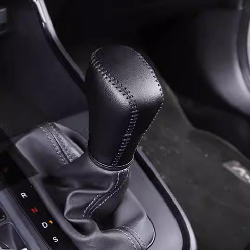 Car Shift Knobs Cover Leather Shift Lever Gear Handle Cover for Subaru Crosstrek/Impreza 2024 2025 Decoration Accessories Scratch Prevention Prote...