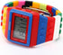 Men's Ladies Blocks Constructor Digital LED Backlight Alarm Sport Wrist Watch...