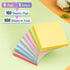 Sticky Notes 3x3 Inches, 8 Pads, 800 Sheets, 8 Color Sticky Note Pads, Premium Sticky Pads, Sticky Notes Bulk, Self-Stick Note Pads, 100 Sheets/pa...