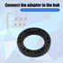 QODOLSI Pack-1 Steering Wheel Elevator Kit, 12.5mm/0.49" Aluminum Steering Wheel Adapter Spacer, Steering Wheel Hub Adapter for Most Cars SUVs and...
