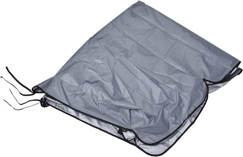 AYNEFY Swing Cushion Cover,Garden Courtyard Outdoor Waterproof 190T Polyester Taffeta Swing Seat Cover 3 Seats Swing Chair Hammock Seat Cushion fo...