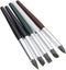 COMIART Clay Sculpture Tools Silicon Color Shapers Painting Brushes Size 6...