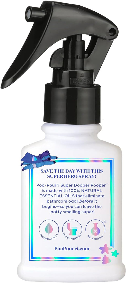 Baby-Pourri Super Dooper Pooper Odor Freshener Spray, 2 Fl Oz - Strawberry and Honeysuckle...