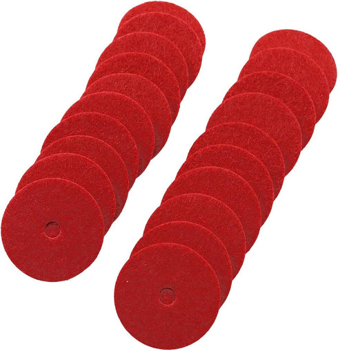 ZYAMY 100pcs Sewing Machine Spool Pin Felt Pad 1x0.2x0.08 inches Felts Thread Spool Pin Sewing Machine Spool Adapter Treadle Sewing Machine Parts ...