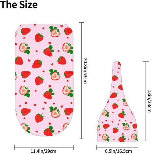 Swaddle Blanket Strawberry Baby Stuff Newborn Baby Swaddling Blanket Sleep Sack with Beanie Hat Sets for Boys Girls Infant and Baby Shower Unisex...