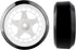 4PCS 12mm Hub Wheels,1 : 10 Hard Plastic RC Drift Cars Tires for Traxxas HSP Tamiya HPI Kyosho On-Road Drifting Car(White)...