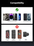 for MagSafe Car Mount Charger, Qi2 Certified 15W Ultra-Fast Magnetic Wireless Car Charger, Compatible with MagSafe Car Charger, Air Vent Phone Hol...