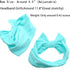 CÉLLOT 20 Colors Super Stretchy Soft Knot Baby Girl Headbands with Hair Bows Nylon Head Wrap For Newborn Baby Girls Infants Toddlers Kids...