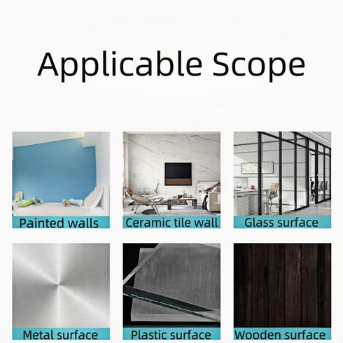 Chalkboard Wall Sticker Blackboard Decor PVC Self Adhesive DIY Removable Reusable Erasable Wallpaper for Door Fridge (White)...