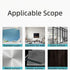 Chalkboard Wall Sticker Blackboard Decor PVC Self Adhesive DIY Removable Reusable Erasable Wallpaper for Door Fridge (White)...