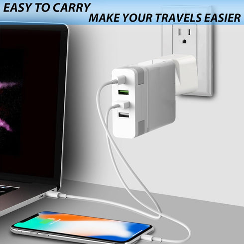 Europe to US Plug Adapter, 3 Pack UK to US Plug Adapter, India to US Plug Adapter, Universal Travel Adapter for USA, Europe Australia UK Italy to ...