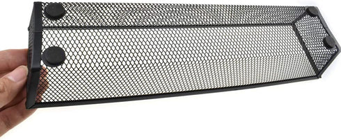 HAHIYO Stackable Mesh Tray Cup 12 x 3 x 2 inches Sturdy Container for Desk Drawer Organizer Collection for Home Office School Kitchen Soft Foam Fe...