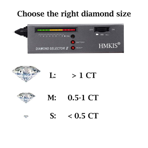 Diamond Tester Pen, Professional Jewelry Diamond Tester with 60X Jewelry Loupe Magnifier, Diamond Selector for Novice and Expert (Non-Rechargeable...
