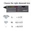 Diamond Tester Pen, Professional Jewelry Diamond Tester with 60X Jewelry Loupe Magnifier, Diamond Selector for Novice and Expert (Non-Rechargeable...