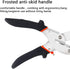 Miter Shears,Multifunctional Quarter Round Cutting Tool,Mitre Shears,Shoe Molding Cutter for Wood,Angular Cutting Molding,Crafting with 2 Replacem...