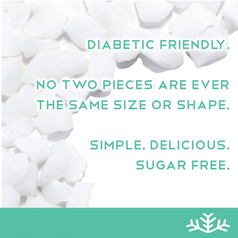 Wintergreen KETO Xylitol Candy Chips (3-Pack) - SNØ 1.5oz Tin - Sugar-Free Candy With Only 2 Ingredients | Low Carbs, Diabetic-Friendly, Non-GMO, ...