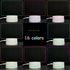 Acrylic Dry Erase Board 16 Colors Can Remote Control Light 7.3x5x0.2" Clear Desktop Note Memo Board, Includes Dry Erase Markers, Rewritable Night ...