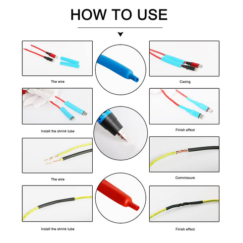 100mm ID Yellow Heat Shrink Tubing Shrinkable Tube 1M(3.3Ft) 1pcs...