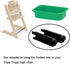 PIAOLGYI Adapter for IKEA Trofast,Adapter Suitable for Stokke Tripp Trapp High Chairs,Adapter for IKEA Trofast,Accessories Compatible with Stokke ...