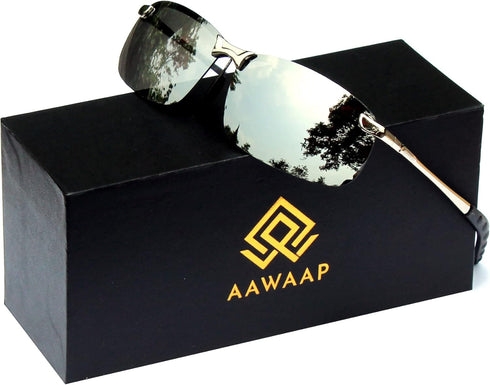 Polarized Sports Sunglasses for Men Golf Driving Fishing Sunglasses Men Polarized UV Protection...
