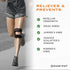 Cho-Pat Dual Action Double-Layer Adjustable Knee Strap, Pain Relief for Chondromalacia, Osgood Schlatter’s, Tendonitis, and Meniscus Tears, Large...