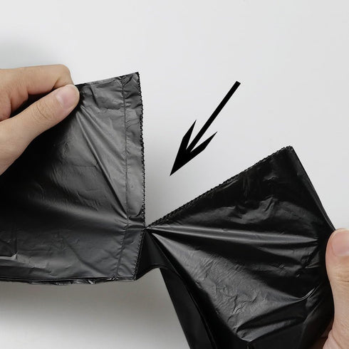 2.5 gallon Trash Can Liners, Black Trash Bags, 170 Counts...