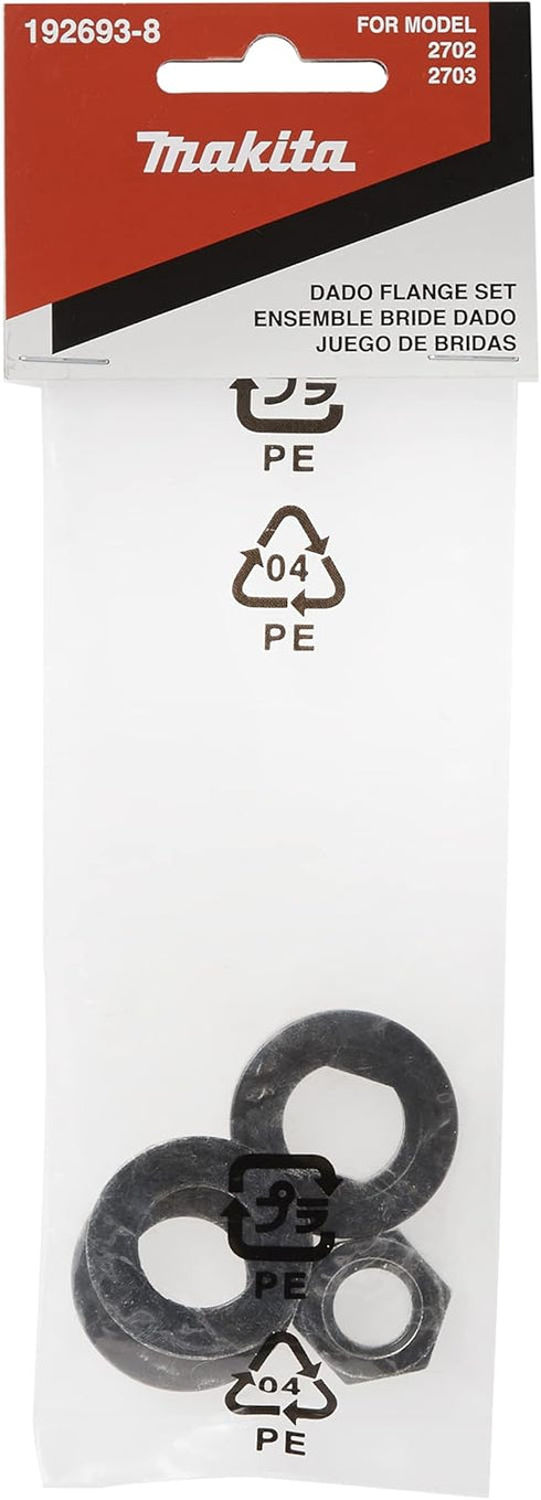 Makita - 192693-9 192693-8 Dado Flange Set Black...
