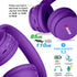 Kids Headphones Bluetooth 5.3 Wireless 60H Play Time Volume Limit 85/110dB Over Ear Foldable Protection Headset/Wired AUX Cord Mic for Child Boy G...