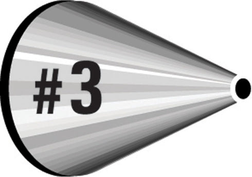 Wilton Decorating Piping Tip, No 3 - Round...