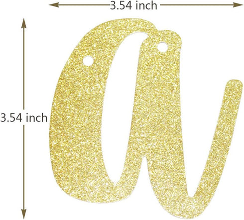 70 Years Blessed Banner, Funny Gold Glitter Sign for 70th Birthday/Wedding Anniversary Party Supplies Photo Props...