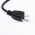 DROK 4FT Power Cable 3 Prong Grounding Plug, AC Power Cord Extension Cord with Switch On/Off and Fork Terminal Connectors, AC/DC Adapter 18 AWG fo...