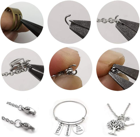 1000 pcs Stainless Steel Split Rings Jump Rings Connector Rings for Jewelry Making Necklaces Bracelet Earrings Keychain DIY Craft (12603-6mm)...
