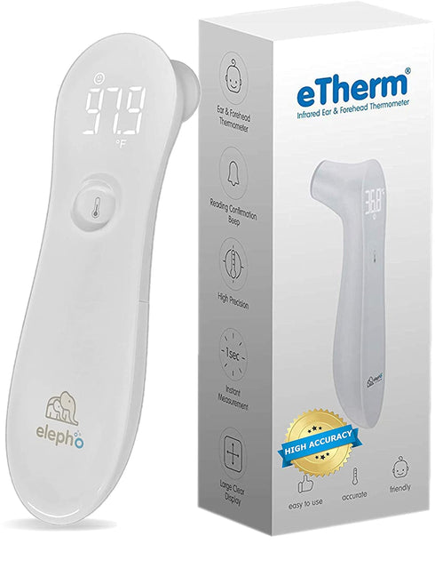 eTherm Infrared Ear & Forehead Thermometer...