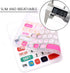 WYGCH- Ultra Thin Silicone Keyboard Cover Compatible with Logitech K480 Multi-Device Keyboard Protcetive Skin-Creative Rainbow Font...