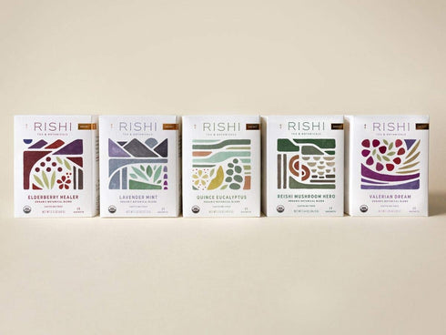 Rishi Turmeric Ginger Tea, Organic Caffeine-Free Herbal Tea Sachet Bags, 15 Count (Pack of 2)...