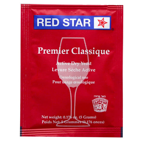 Wine Yeast Red Star Premier Classique Formerly Montrachet For Wine Making x10...